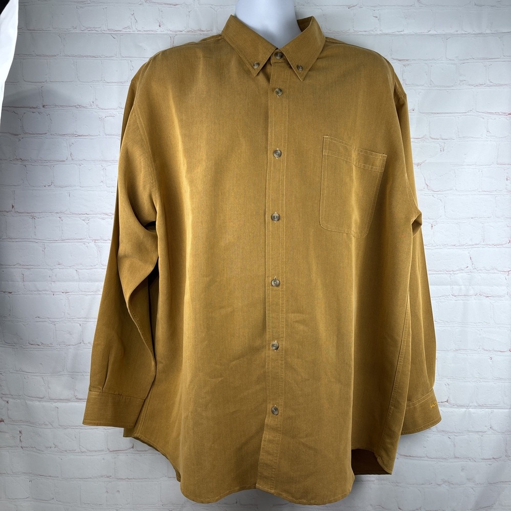 Columbia 2XL Long Sleeve Modal Blend Button Down Shirt B3